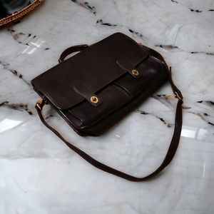 Vintage coach carrier bag
